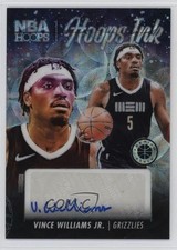 2023-24 Panini NBA Hoops Premium Stock Ink Prizm /75 Vince Williams Jr Auto 5h8