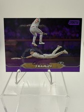 2024 Topps Stadium Club - Christian Yelich #138 Chrome Purple Refractor /75