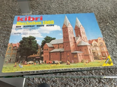 Kibri Neuheiten 1985, Sechs Seiten Porto:2€,unabhängig v. Katalogzahl - Bild 1 von 3