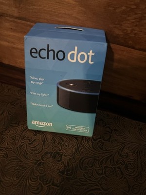 Amazon Echo Dot 2nd Generation black Smart Speaker new in box