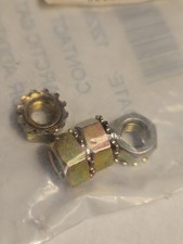 Arctic Cat Hex Nut 6mm W/ Washer Cheetah Cougar El Tigre Jag Panther Pkg Of 4