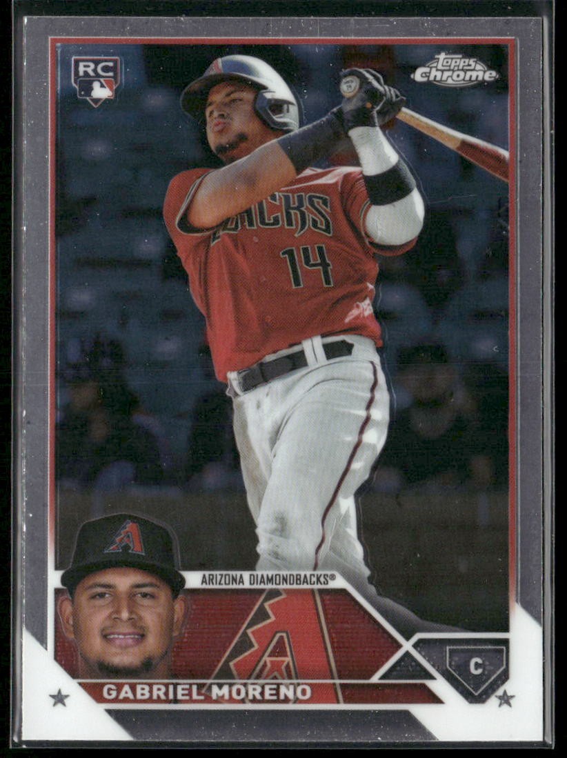 2023 Topps Chrome Update #USC36 Gabriel Moreno Rookie Arizona Diamondbacks