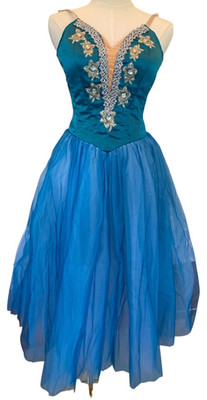 Professional Romantic Ballet Tutu Dress Costume for Emeralds Giselle