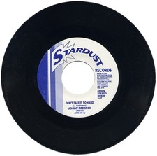 JOHNNY ROBINSON / TEDDY RANDAZZO "DON'T TAKE IT SO HARD c/w PRETTY BLUE EYES"