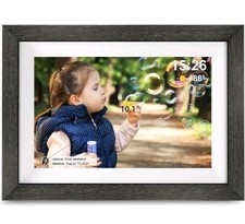 Frameo 10.1" Digital Picture Frame, 1080P, 32GB USB  TF Storage, App Controlled