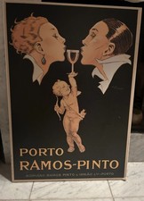 Ramos Pinto Wine Advertising Print Poster  by Rene Vincent
