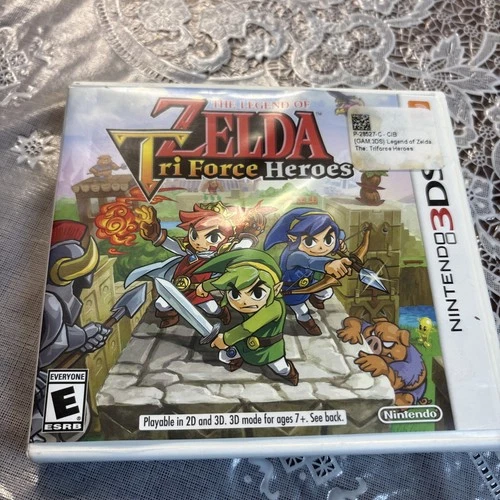 Legend of Zelda: Tri Force Heroes (Nintendo 3DS, 2015)