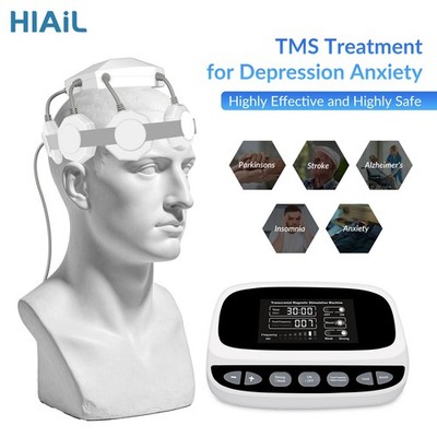 Transcranial Magnetic Brain Wellness Device for Depression Anxiety Recovery