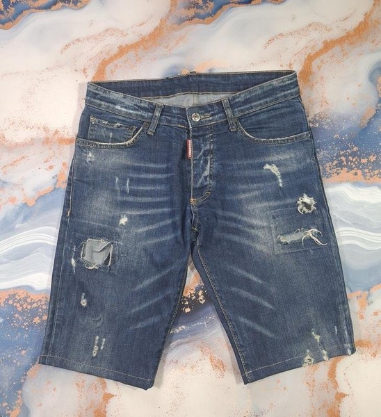 Men Dsquared² Shorts Navy Denim 31
