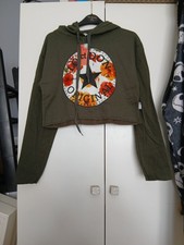 Khaki Cropped Hoody 10-12