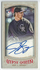 JON GRAY 2016 Topps Allen Ginter AUTO On Card AUTOGRAPH #/25 Mini rookie card RC. rookie card picture