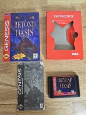 Beyond Oasis Sega Genesis Complete CiB, Manual Authentic