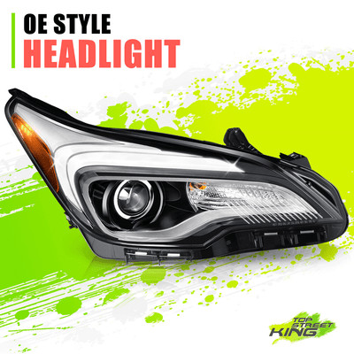 Factory Style LED DRL Projector HID Headlight for Buick Envision 16-18 Right