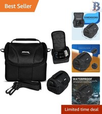 Versatile Padded Camera Case with Adjustable Interior for All Major Brands