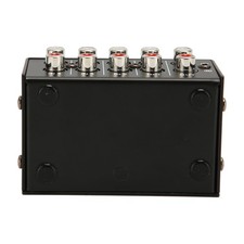 Mezclador pasivo mezclador de línea de 4 canales mini mezclador de sonido mezclador de línea estéreo para T HWVC