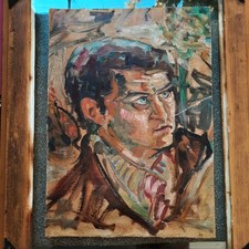 Giorgio De Chirico, Ritratto a Rodolfo Barracchia Restauratore Olio su tela 1968