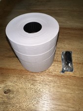 5 Rolls Of Price Stickers  Ink Roller For Monarch 1131 Price Gun.