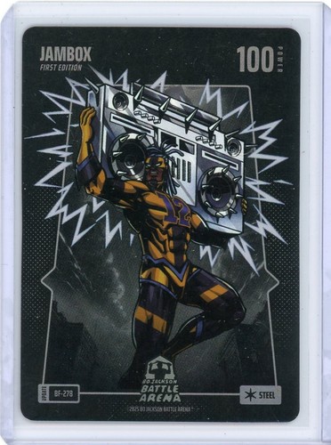 2025 Bo Jackson Battle Arena Steel 100 JAMBOX #BF-278 First Edition!