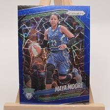 2025 Panini WNBA Prizm Basketball Maya Moore RC #135 Blue Velocity