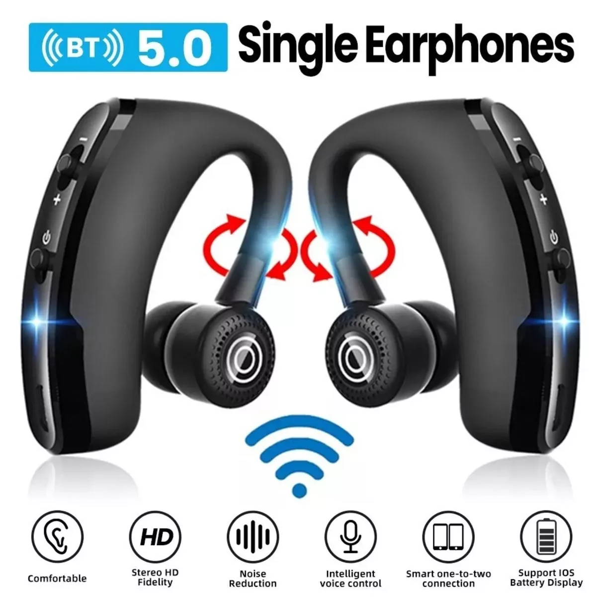 Audifonos Bluetooth 5.0 inalambricos Auriculares para Telefonos Tablets  Lapto PC