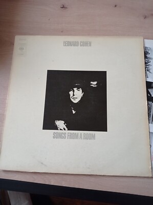 LEONARD COHEN songs from a room LP EX/EX-, CBS 63587, vinyl, album, uk, 1969