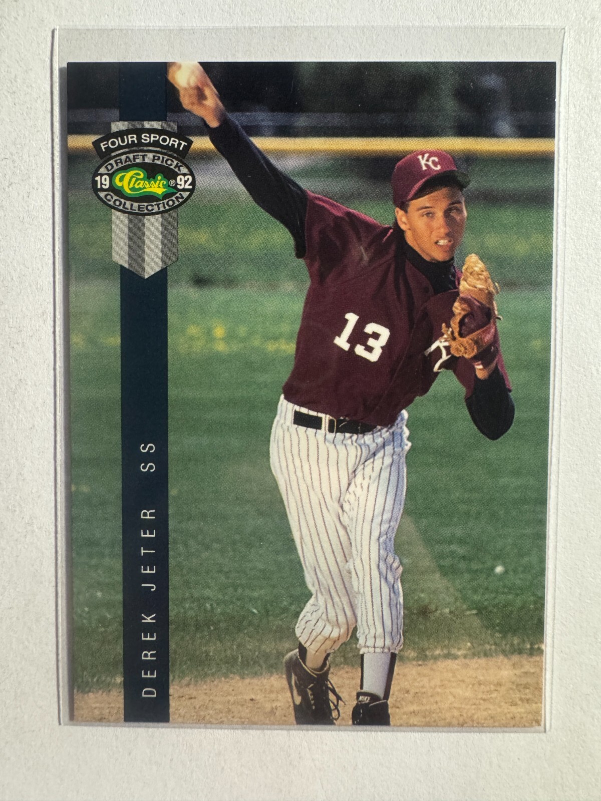 K263,079 - 1992 Classic Four Sport #231 Derek Jeter