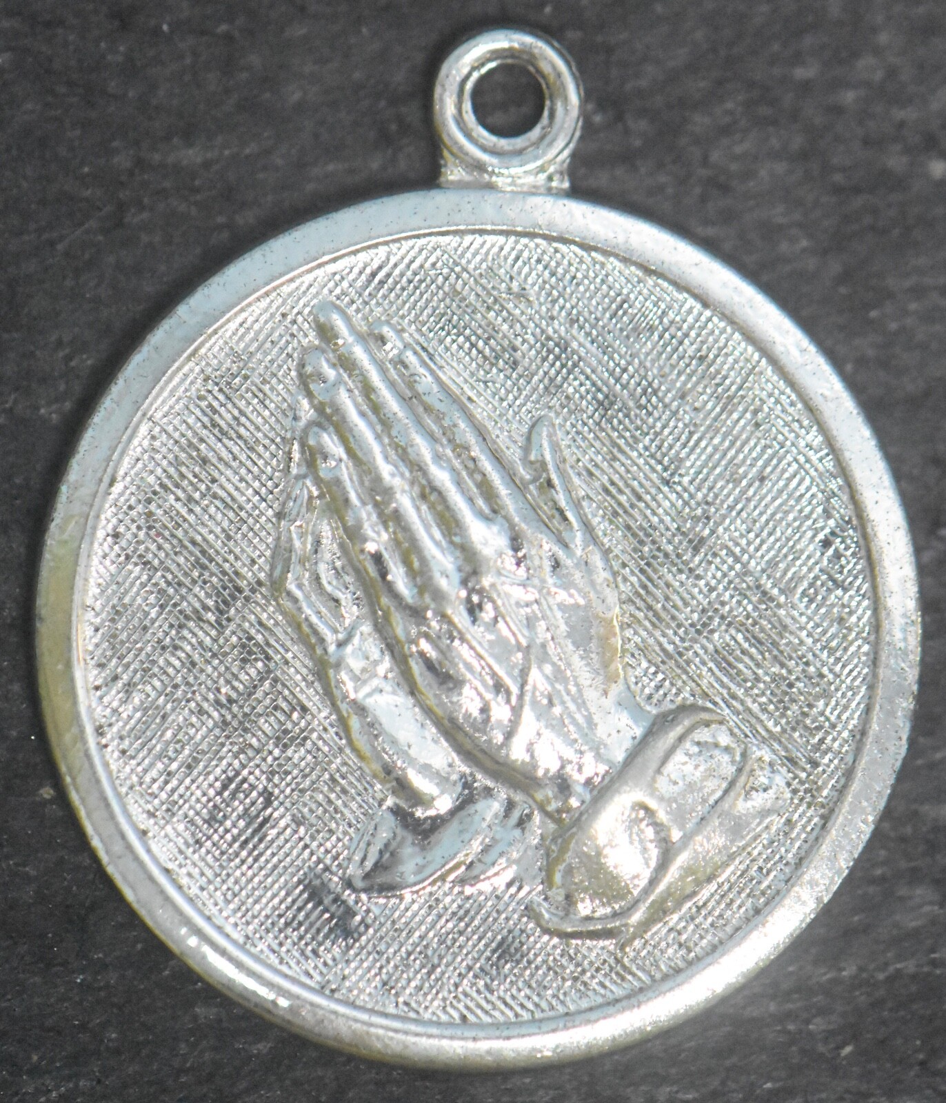 Vintage Sterling Silver- Praying Hands Serenity Praye… - Gem