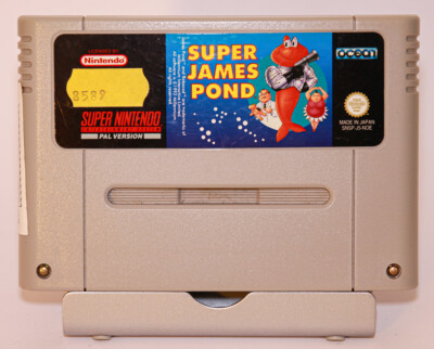 Super James Pond - SNES PAL Modul