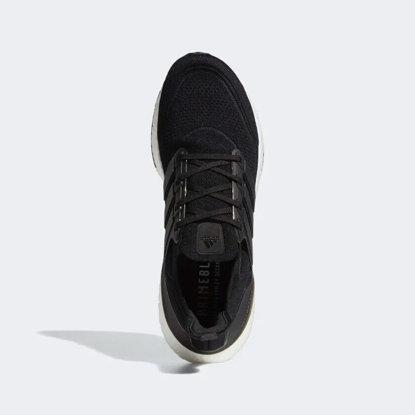 Adidas UltraBoost 21 Men\'s 11.5 Core Black White Athletic Sneakers Shoes FY0378 Adidas UltraBoost 21 Core Black White Shoes FY0378 Men main image 4