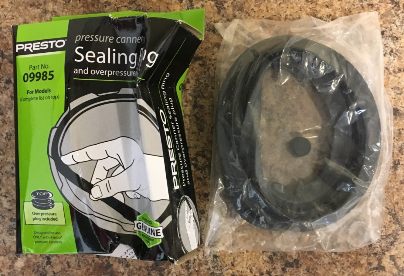 Presto 09985 Pressure Canner Sealing Ring and Overpressure P