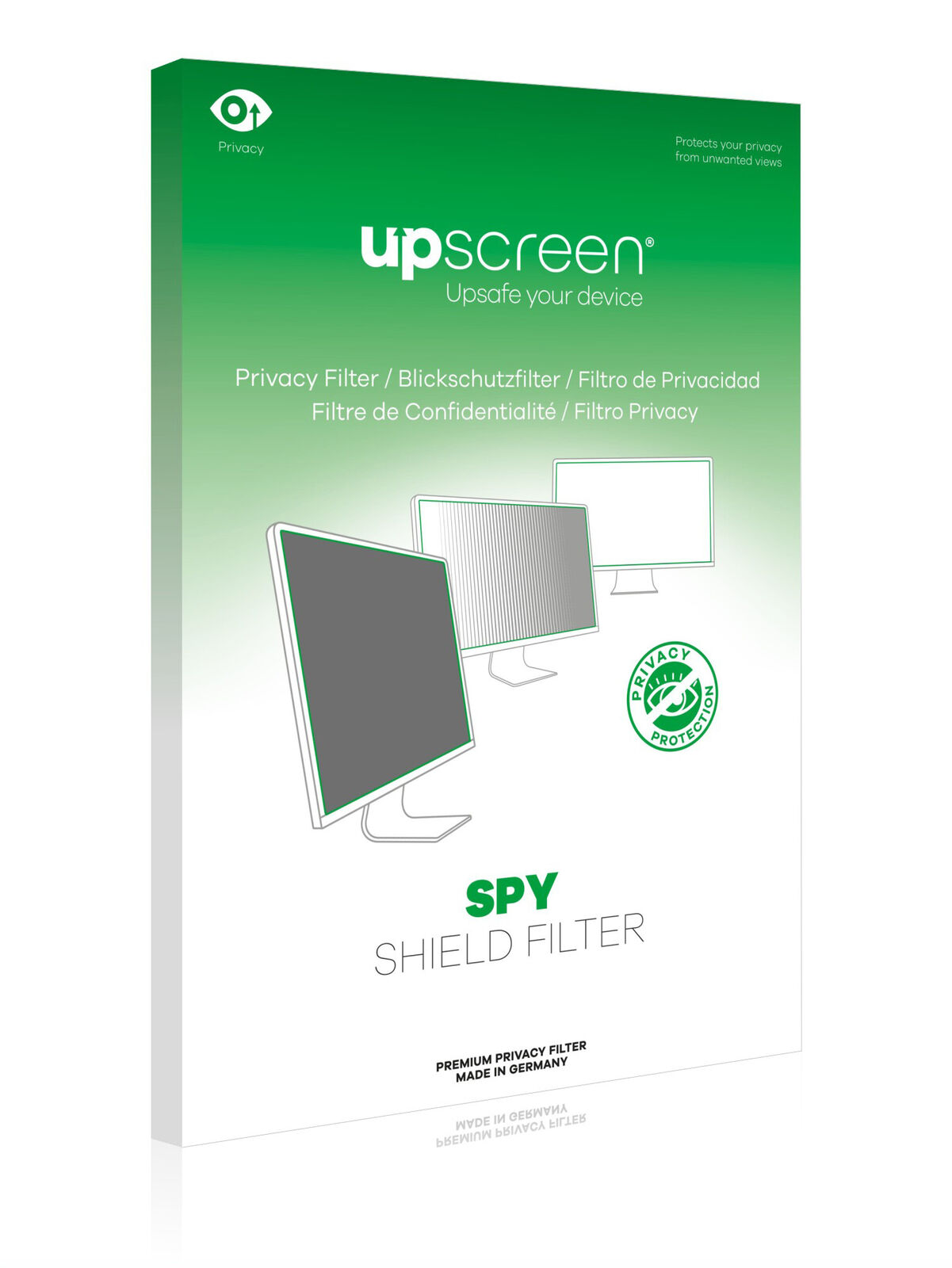 upscreen Filtro Privacy per Siemens Simatic TP 170B Anti Spy Protezione