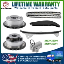 Timing Chain Kit Exhaust Intake CVVT Gear For 2013-14 Kia Soul 2.0L Elantra 1.8L