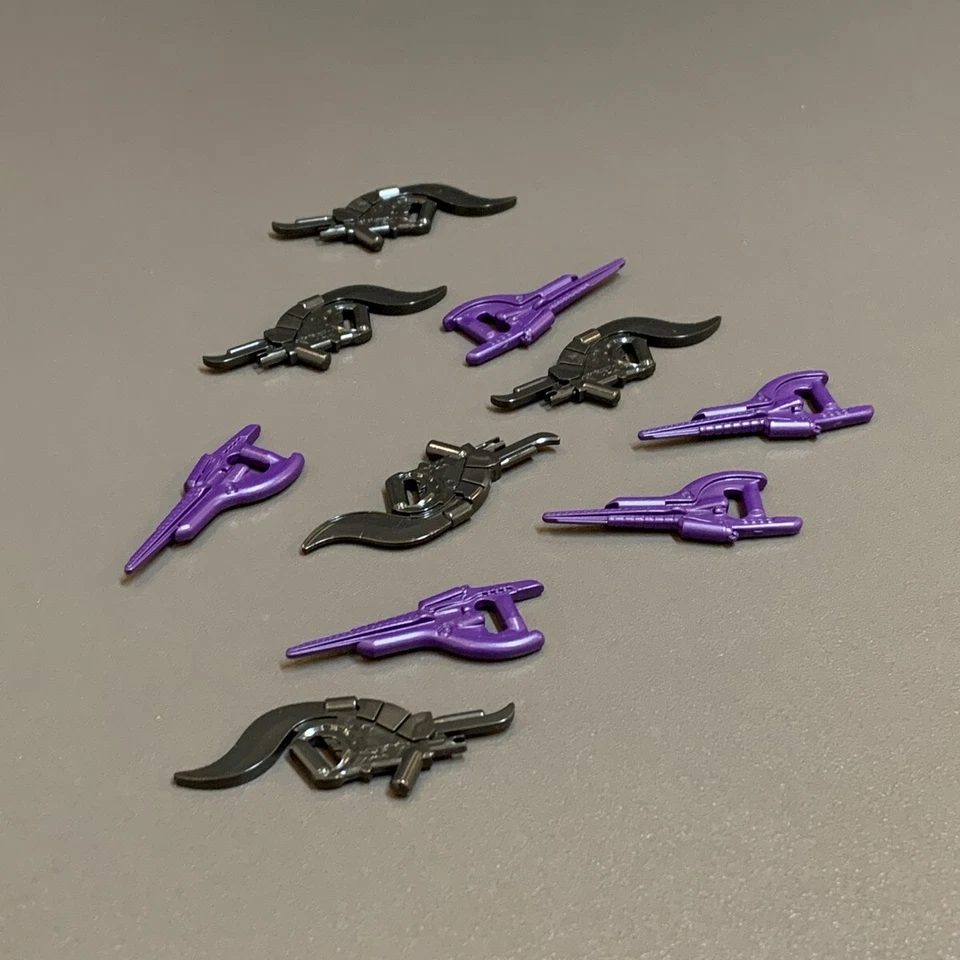 5x HALO MEGA BLOKS COVENANT PURPLE ELITE COMBAT MINI FIGURE 96870 SERIES 1 - Image 2 of 4