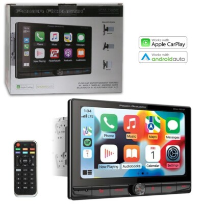 Power Acoustik CPAA-70D10F 10.6'' DVD Car Stereo w Apple CarPlay & Android Auto