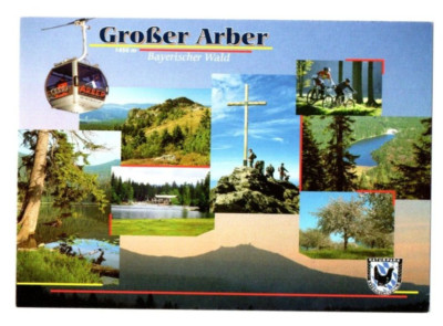 Postkarte Großer Arber Bayerischer Wald ungelaufen