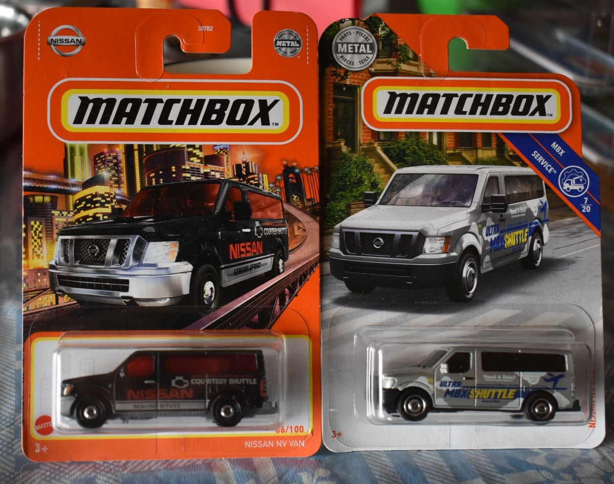 MATCHBOX NISSAN NV VAN LOT OF 2 NEW | eBay
