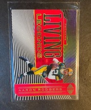 2020 PANINI ILLUSIOND AARON ROGERS LIVING LEGENDS PINK /399 PACKERS