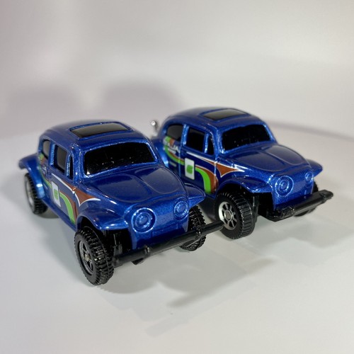 Maisto VW Baja Bug 1:64 Diecast Blue Multipack Exclusive Baja 1000 2-Variations - Picture 3 of 12