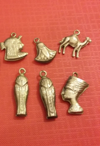 Vintage Silver Charms various 800 silver 1970s - Picture 2 of 9