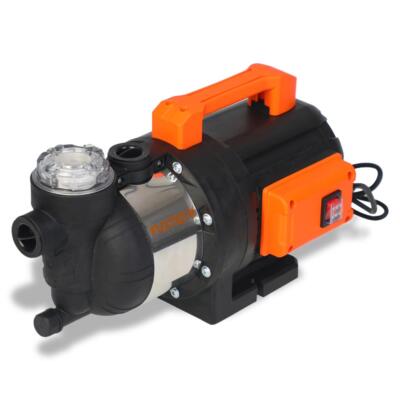 FUXTEC Gartenpumpe GP1200 Klarwasserpumpe 1200 Watt Wasserpumpe Tauchpumpe