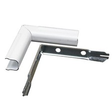 Legrand BWH7 Metal Raceway for Extending Power 700 Series Inside Elbow White ...