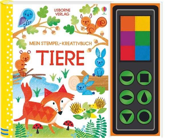 Thumbnail - Mein Stempel-kreativbuch: Tiere