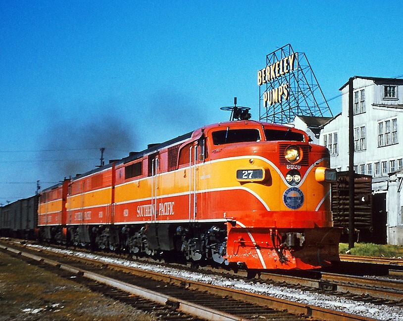 SOUTHERN PACIFIC PA-1 TRAIN 8x10 GLOSSY PHOTO PRINT | eBay UK