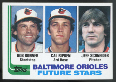 1982 Topps Future Stars Cal Ripken Jr. RC #21 NM ''E''