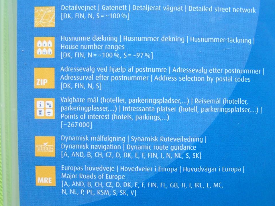 CD NAVIGATION EX SKANDINAVIEN + EU 2009 VW RNS 300 PASSAT AUDI FORD SEAT SKODA - Bild 4 von 4