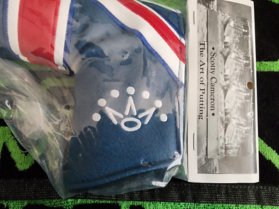 Autocollant Scotty Cameron – Drapeau USA – Sticker Golf – Rare