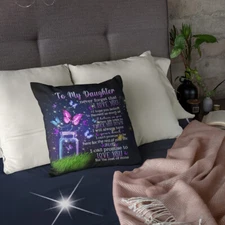 1 Piece Polyester Decorative Throw Pillow Cover Furniture Decorative Square