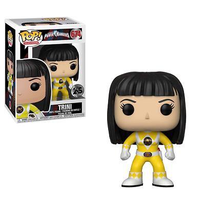 その他 POP TOYS 1/6 GIRL CLAN SERIES RANGER POP! TV Power Rangers Series 7 YELLOW RANGER Trini #674 Vinyl