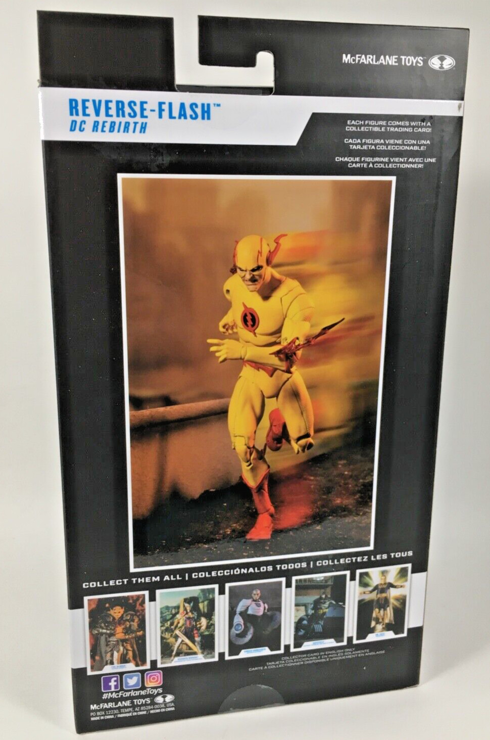 REVERSE FLASH - MCFARLANE DC MULTIVERSE NEW PROFESSOR ZOOM REBIRTH FREE SHIPPING