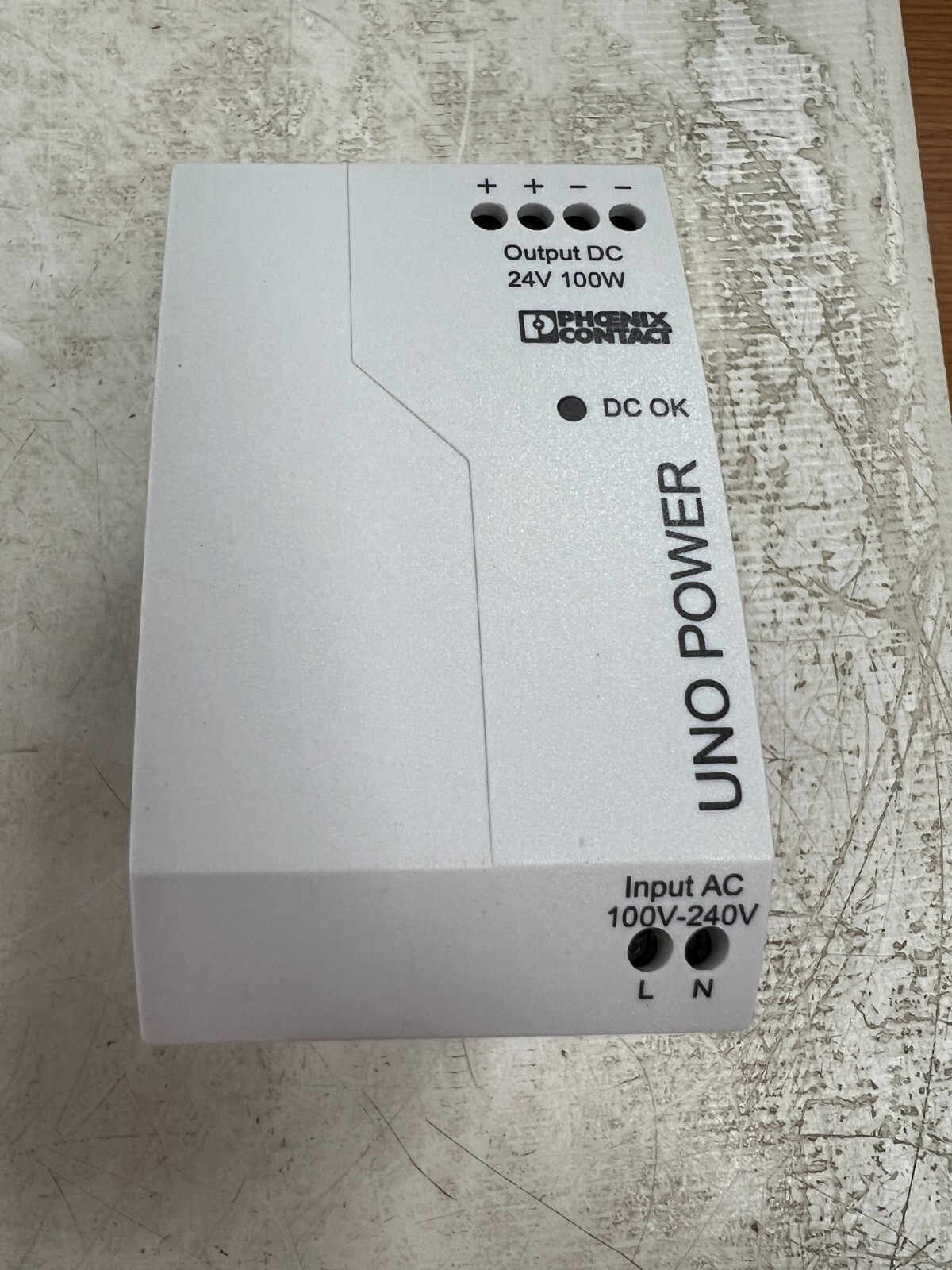 👀 NEW PHOENIX CONTACT 24V DINRAIL MOUNT POWER SUPPLY 4.2A UNOPS/1AC/24DC/100W eBay